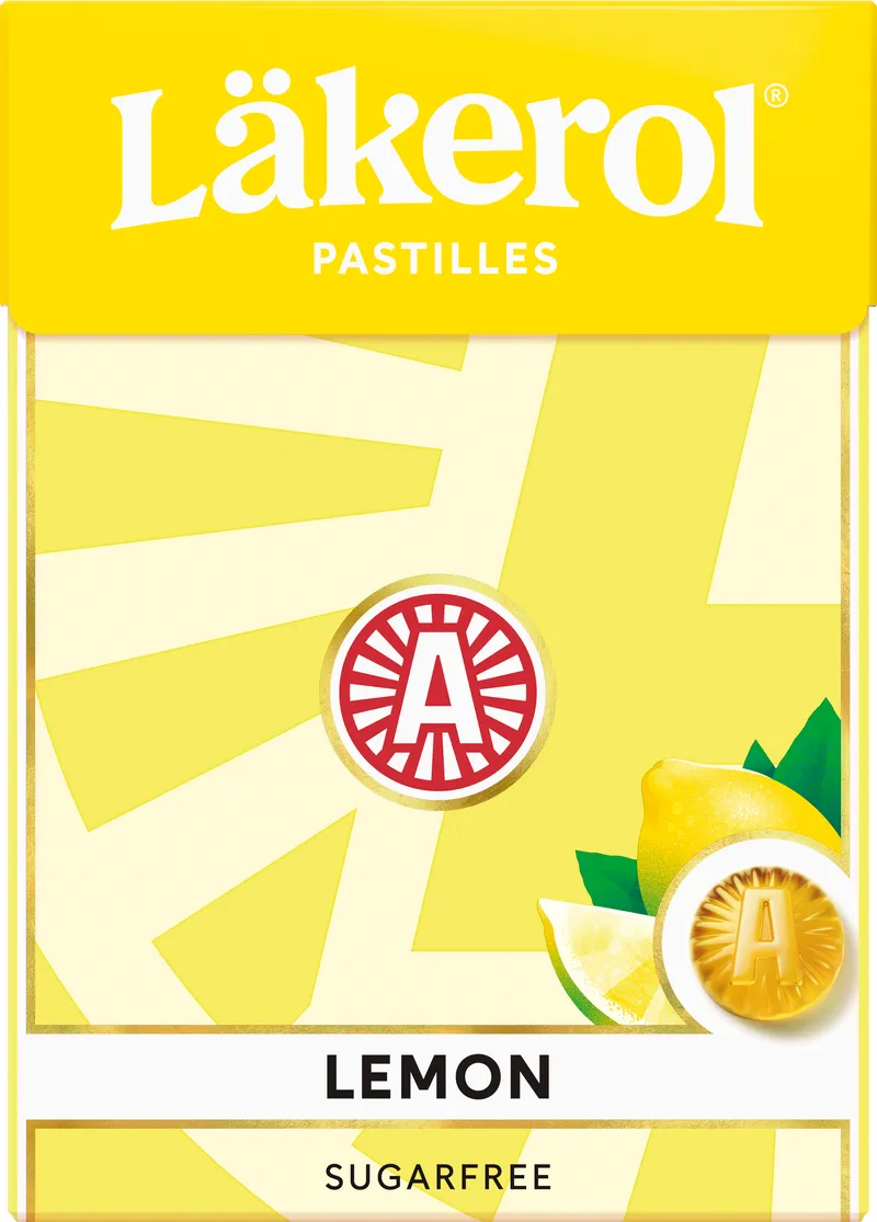 Alternativ bild 0 för Läkerol Big pack Lemon, 75g