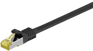 Produktfoto för LAN STP - CAT 6A S / CAT 7 - Black - 1m