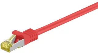 Produktfoto för LAN STP CAT 7 -&nbsp;Röd&nbsp;ed - 0.50m