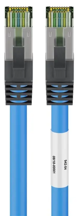 Produktfoto för LAN STP CAT 8.1 - Blå - 1 m