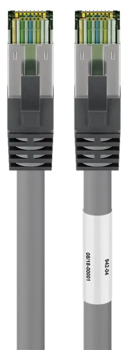 Alternativ bild 0 för LAN STP CAT 8.1 - Grå - 0.5 m