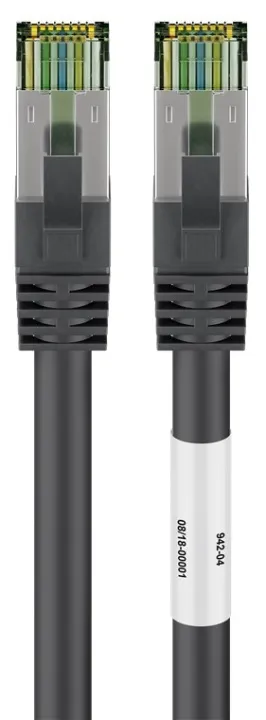 Alternativ bild 0 för LAN STP CAT 8.1 - Svart - 1 m