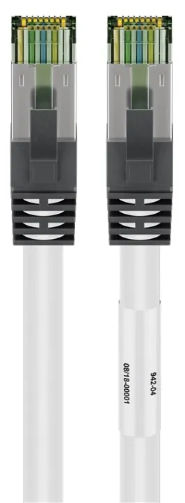 Alternativ bild 0 för LAN STP CAT 8.1 - Vit - 0.5 m