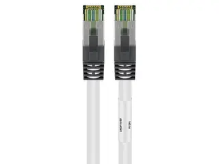 Produktfoto för LAN STP CAT 8.1 - Vit - 5 m