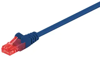 Produktfoto för LAN UTP CAT 6 - Blå - 1m