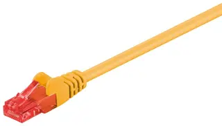 Produktfoto för LAN UTP CAT 6 - Gul - 0,50 m