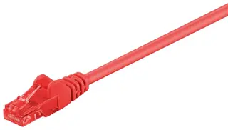 Produktfoto för LAN UTP CAT 6 - Röd - 0,50 m