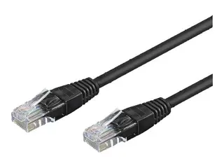 Produktfoto för LAN UTP CAT 6 - Svart - 0,50 m