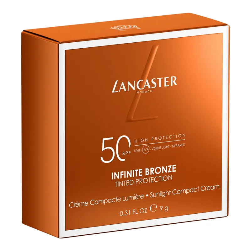Bild 2 för Lancaster - Infinite Bronze Tinted Protection Compact Cream SPF50 - Tónující kompaktní krém s UV ochranou 9.0g