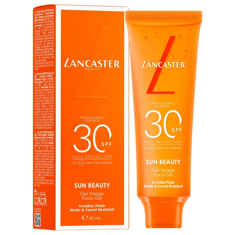 Bild 3 för Lancaster Sun Sport Invisible Face Gel SPF30 50 ml