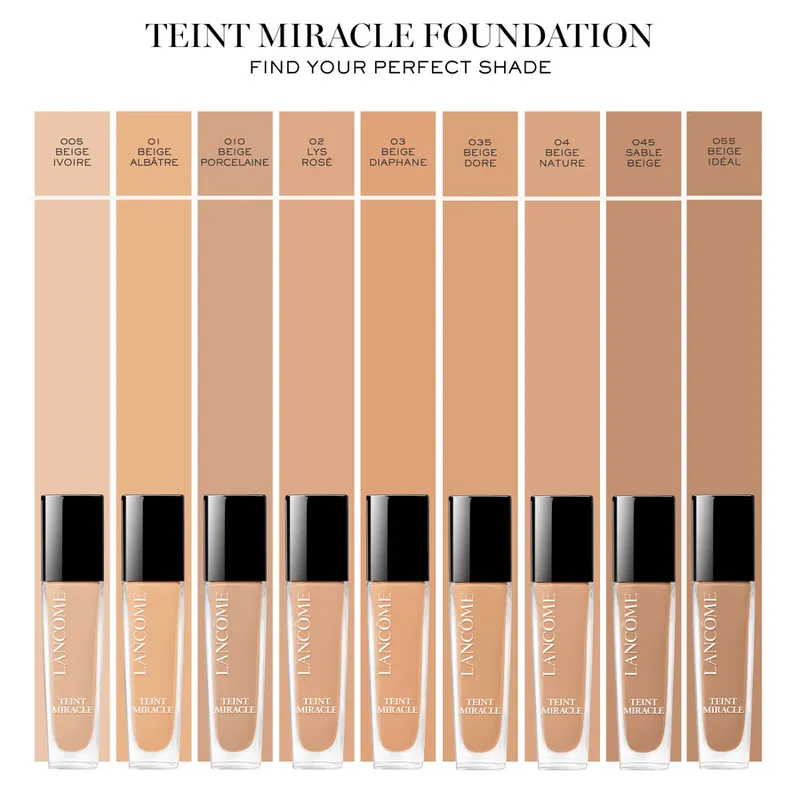 Bild 5 för Lancôme Teint Miracle Foundation 04 Beige Nature