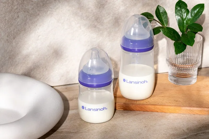 Bild 4 för Lansinoh NaturalWave Baby Bottle 160 ml
