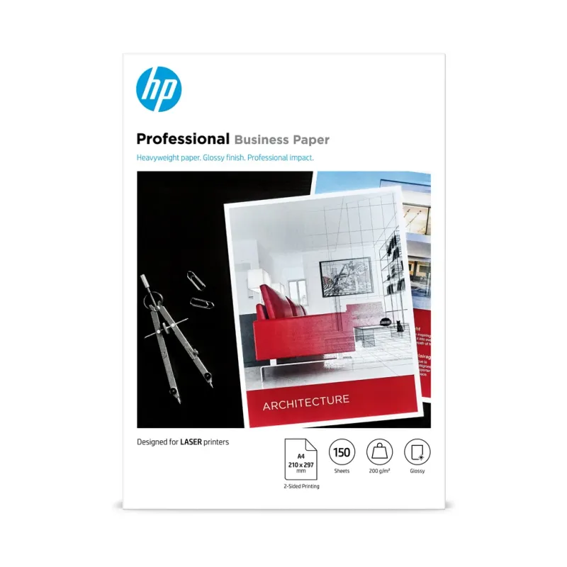 Alternativ bild 0 för Laserpapper Glossy A4 200g, 150-pack