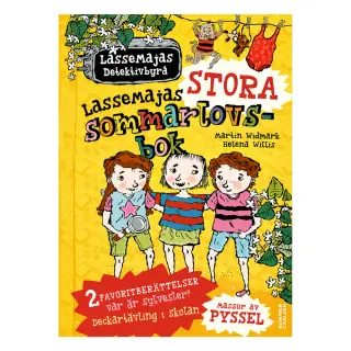 Produktfoto för Lassemajas stora sommarlovsbok av Martin Wildmark & Helena Willis