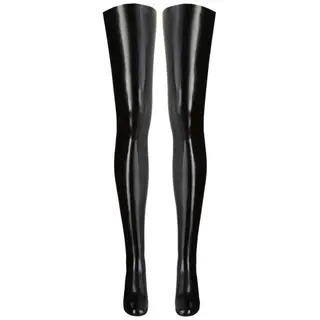 Produktfoto för Latex Strumpor - Svart