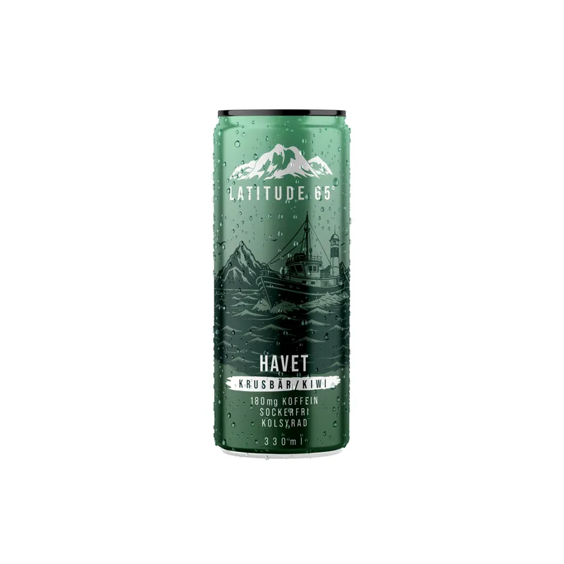 Bild 2 för Latitude 65 Havet Krusbär/Kiwi 330 ml
