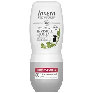 Produktfoto för Lavera Deo Roll-On Natural & Invisible 50 ml