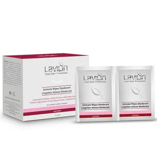 Produktfoto för Lavilin Intimate Deodorant Wipes Probiotic 10 st