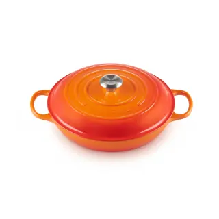 Produktfoto för Le Creuset - Signature Buffégryta 30 cm Vulkan