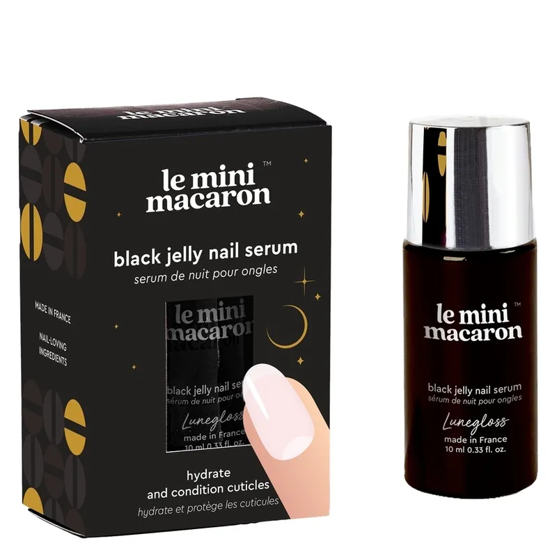 Bild 2 för Le Mini Macaron Black Jelly Nail Serum 14 ml