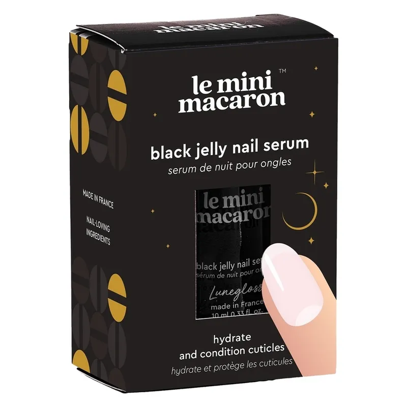 Bild 3 för Le Mini Macaron Black Jelly Nail Serum 14 ml