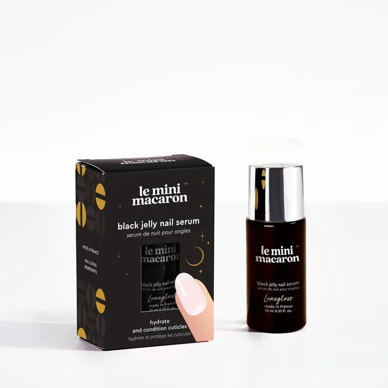 Bild 5 för Le Mini Macaron Black Jelly Nail Serum 14 ml