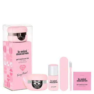 Produktfoto för Le Mini Macaron Gel Manicure Kit Fairy Floss 10 ml
