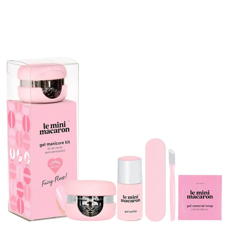 Bild 1 för Le Mini Macaron Gel Manicure Kit Fairy Floss 10 ml
