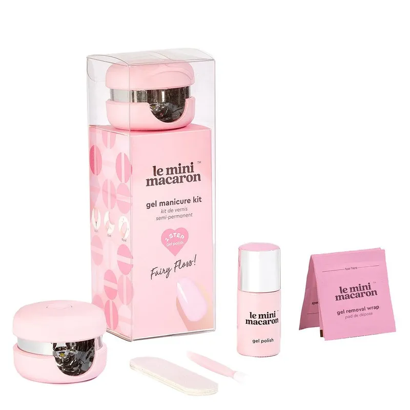 Bild 3 för Le Mini Macaron Gel Manicure Kit Fairy Floss 10 ml