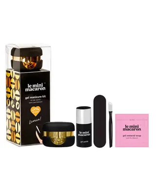 Produktfoto för Le Mini Macaron Gel Manicure Kit Licorice 10 ml