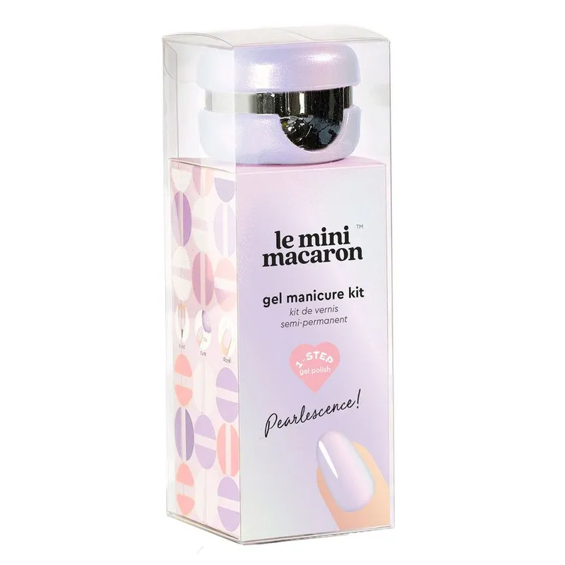 Bild 1 för Le Mini Macaron Gel Manicure Kit Pearlescence