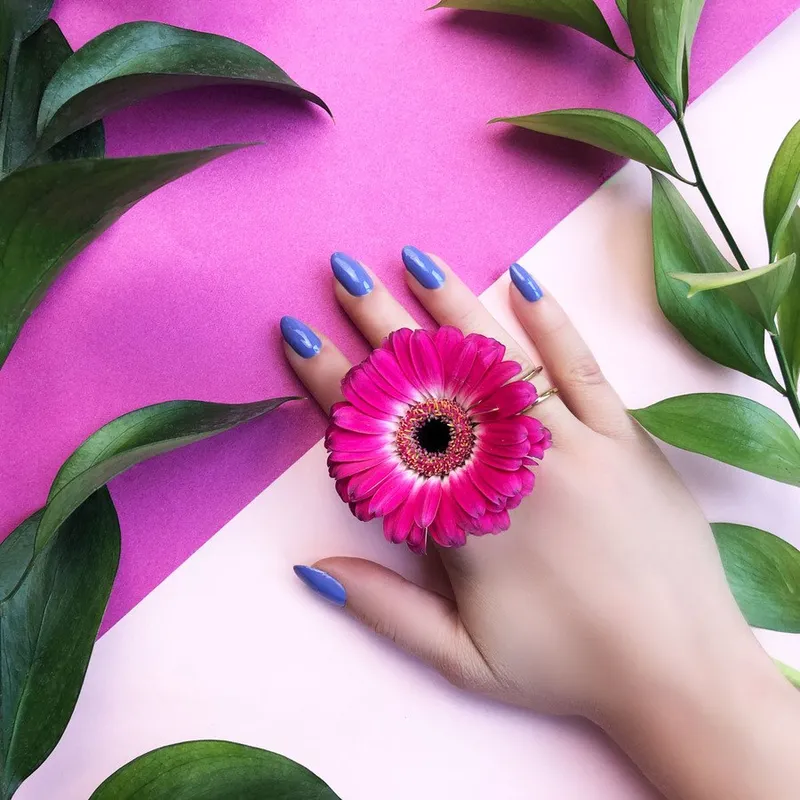 Bild 5 för Le Mini Macaron Gel Polish Blueberry Cheesecake 8 ml