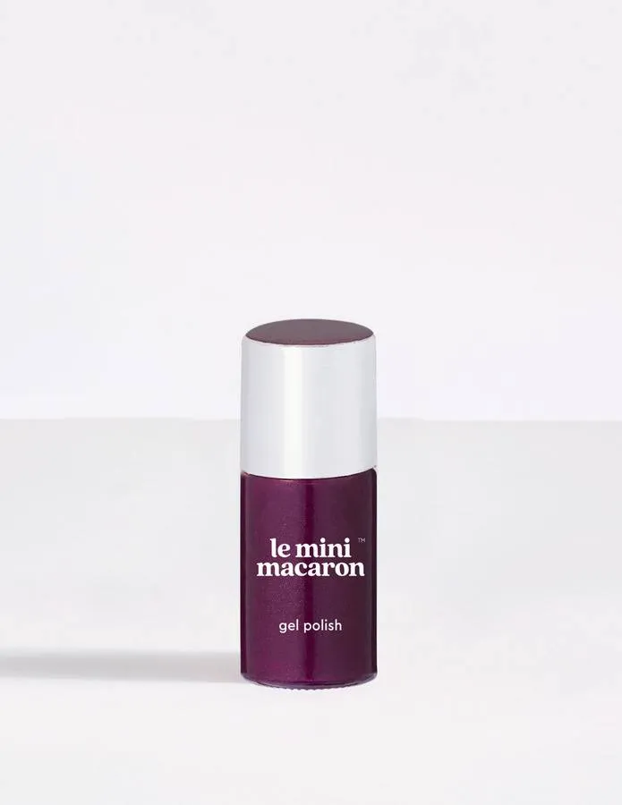 Bild 3 för Le Mini Macaron Gel Polish Dark Plum 8 ml