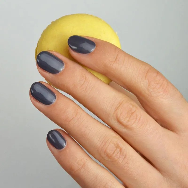 Bild 6 för Le Mini Macaron Gel Polish Dark Velvet 10 ml