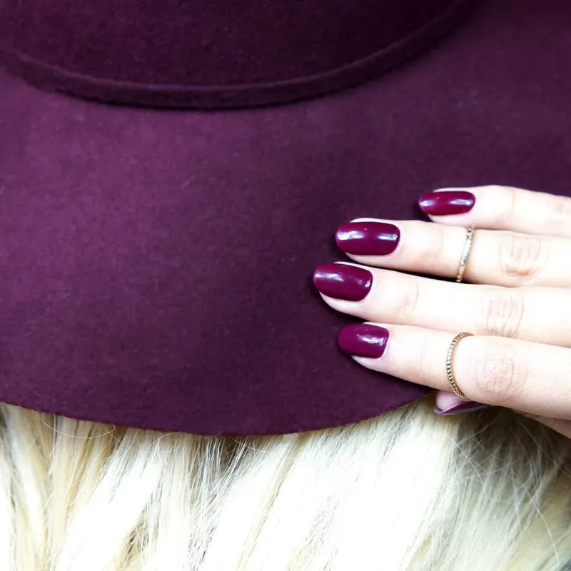 Bild 8 för Le Mini Macaron Gel Polish Sour Cherry 10 ml