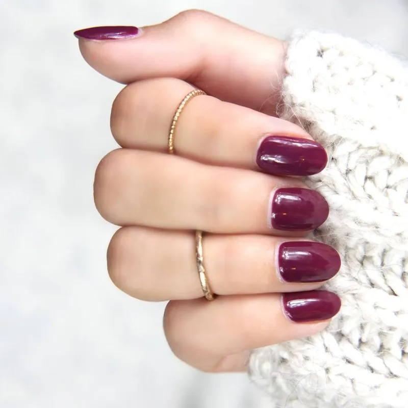 Bild 9 för Le Mini Macaron Gel Polish Sour Cherry 10 ml