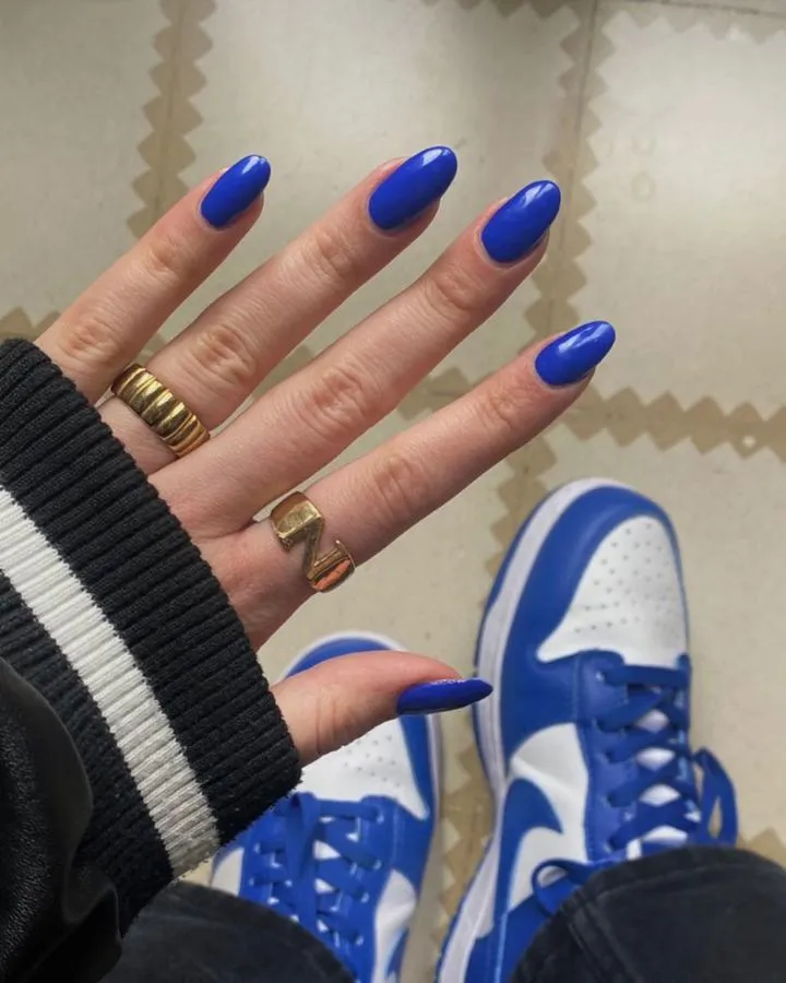 Bild 5 för Le Mini Macaron Single Gel Polish Blue Raspberry