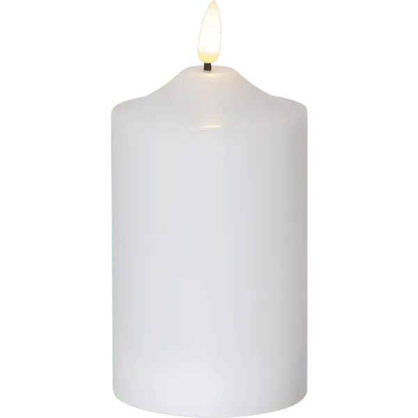 Bild 1 för LED BLOCKLJUS FLAMME 15 cm / timer / Batteri