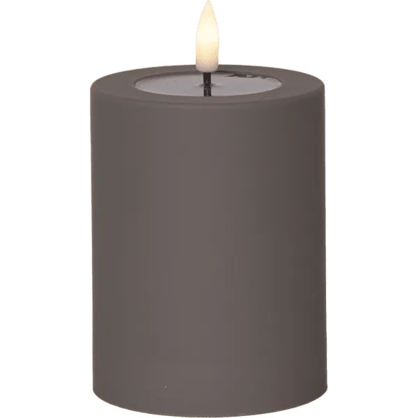 Bild 1 för LED BLOCKLJUS FLAMME SOFT MULLVAD / 12,5 CM / TIMER / INOMHUS/UTOMHUS