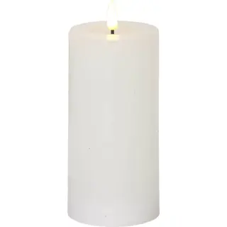 Produktfoto för Led Blockljus flytande vax Vit 17,5 cm