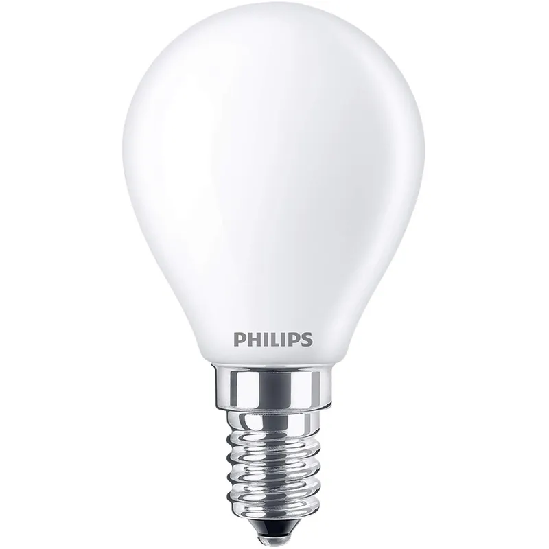 Bild 2 för LED E14 Klot P45 2,3W (40W) Frostad 485lm 2700K Energiklass A