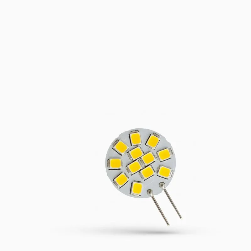 Alternativ bild 0 för Led G4 12V 1.2W 12 Led Ww 20Mm Spectrum