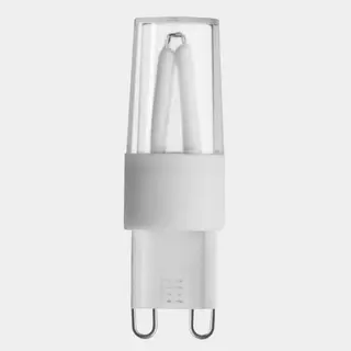 Produktfoto för LED G9 klar vitt filament 0,8W 2700K dimbar