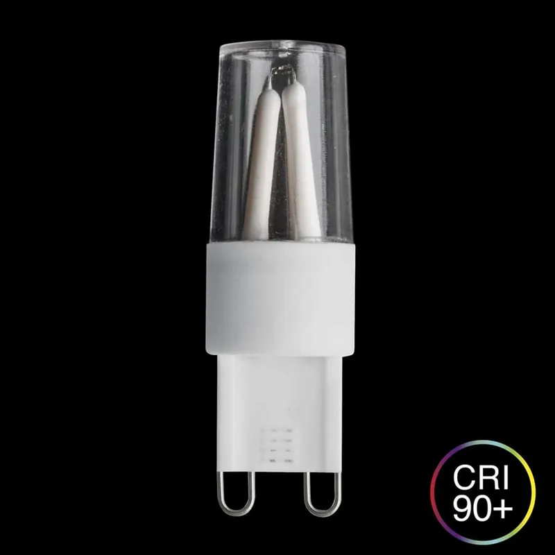 Bild 2 för LED G9 klar vitt filament 0,8W 2700K dimbar