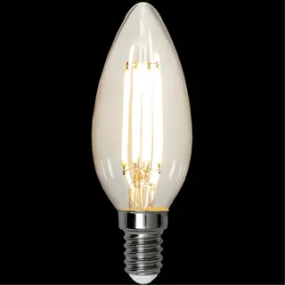 Produktfoto för LED-lampa E14 C35 klar 5.9W 3000K 806 lumen