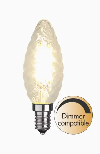 Produktfoto för LED-lampa E14 dimbar 4,2W 2700K