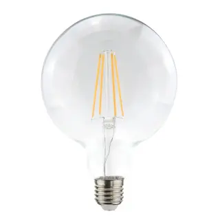 Produktfoto för LED-lampa E27 G125 4,5W dimbar 2700K 470 lumen