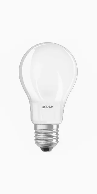 Produktfoto för LED-LAMPA NORMAL 40 MATT BOX E27 827 CL A OSRAM | Beijerbygg Byggmaterial
