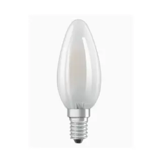 Produktfoto för LED-LAMPA OSRAM KRON 40 E14 DIM MATT 827 CL B | Beijerbygg Byggmaterial