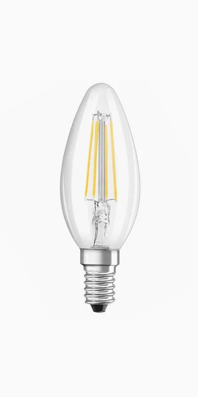 Alternativ bild 0 för LED-LAMPA OSRAM KRON 40 E14 KL BOX 827 CL B | Beijerbygg Byggmaterial